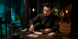 Một ván bài sẽ kết thúc khi đạt đủ điều kiện theo luật chơi game bài