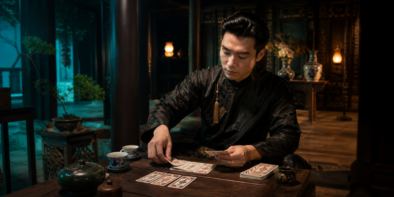 Một ván bài sẽ kết thúc khi đạt đủ điều kiện theo luật chơi game bài